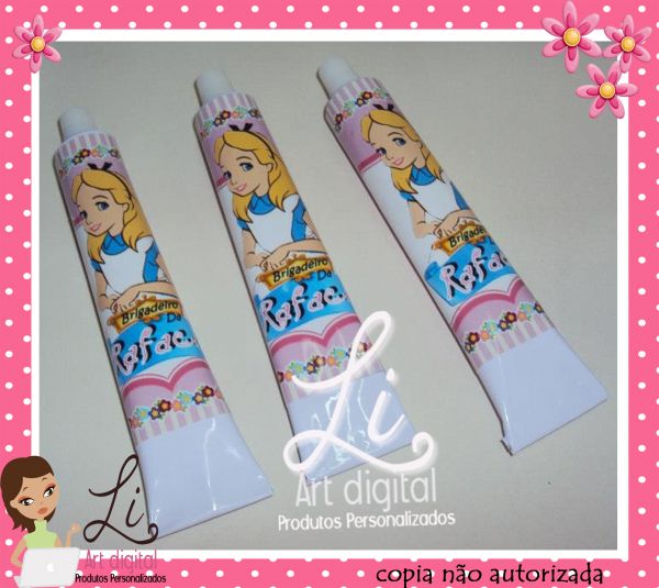 Bisnaga personalizada e cheia